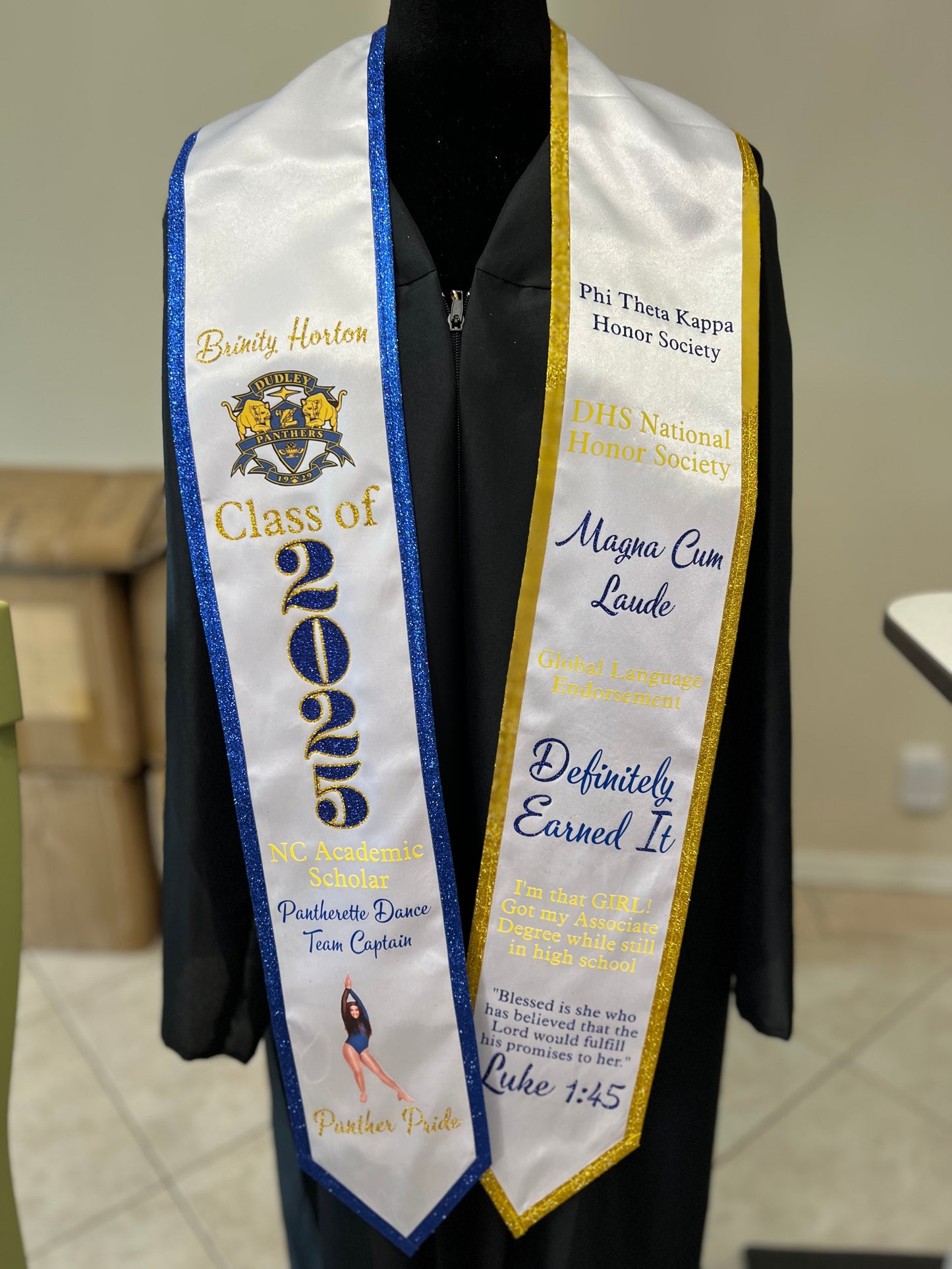 Collegiate Graduation Stole