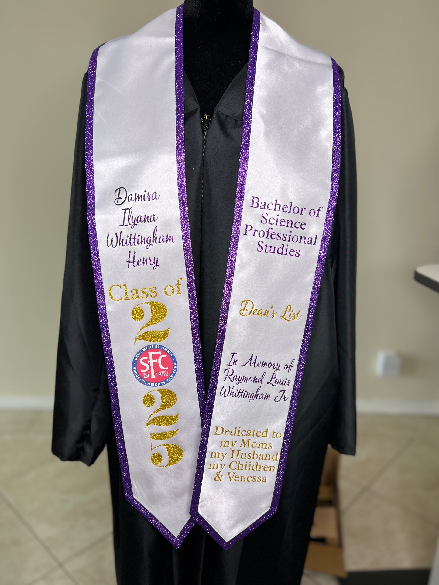 Collegiate Graduation Stole