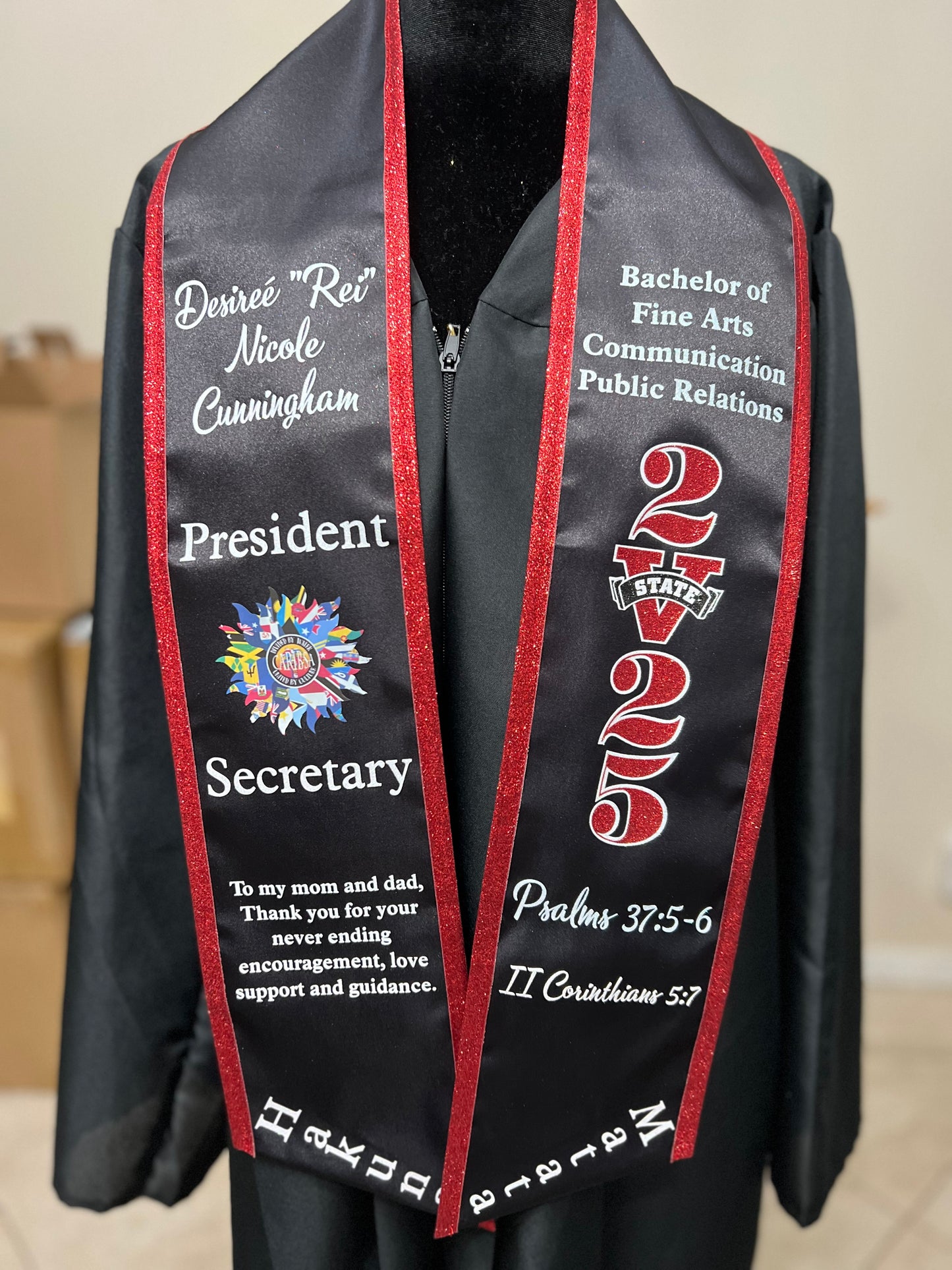 Collegiate Graduation Stole