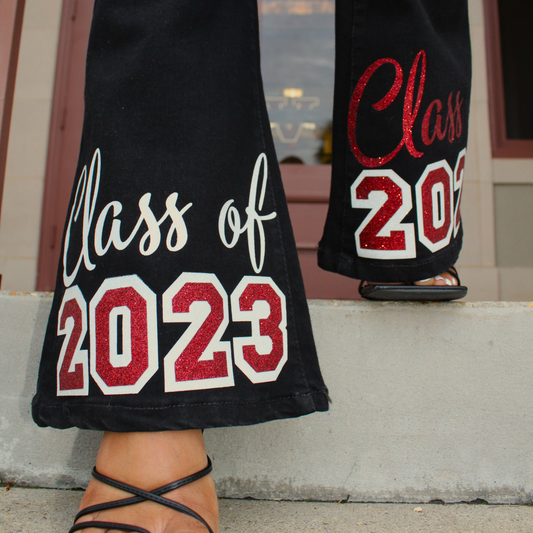 Custom Graduation/Senior Jeans